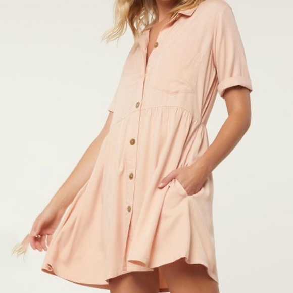 O'Neill Dresses & Skirts - O’Neill Blush Bryson Shirt Dress. Size Small